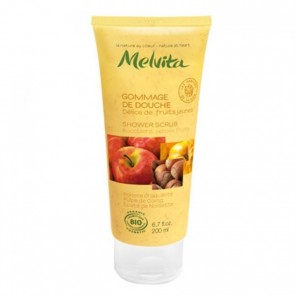 Melvita gommage de douche délice de fruits jaunes 200ml