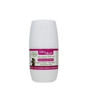 MKL déodorant d'alun roll on printemps en fleurs 50ml