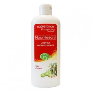 Natessance Shampooing Nourrissant à l'Huile d'Argan Bio 500ml