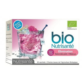 Nutrisanté Infusion Froide Bio Élimination 20 Sachets