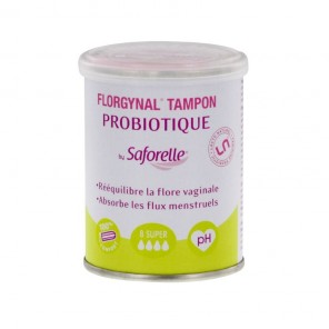 Saforelle Florgynal Tampon Probiotique Super x8