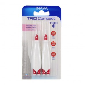 Inava brossettes trio compact 2 manches + 6 têtes