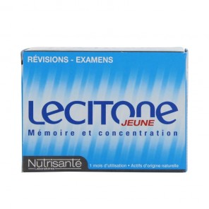 Lecitone jeune mémoire et concentration 60 gélules