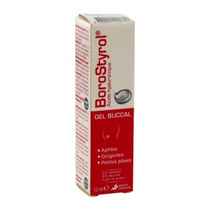 Borostyrol gel buccal 12ml