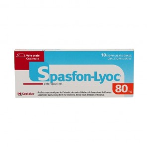 Spasfon Lyoc 80 mg 10 comprimés