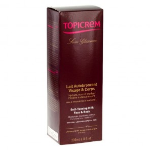 Topicrem Lait Autobronzant Visage et corps 200ml 