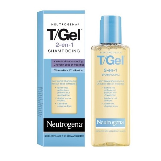 Neutrogena TGel 2 en 1 Shampooing + Soin Cheveux Secs et Fragilisés 125ml