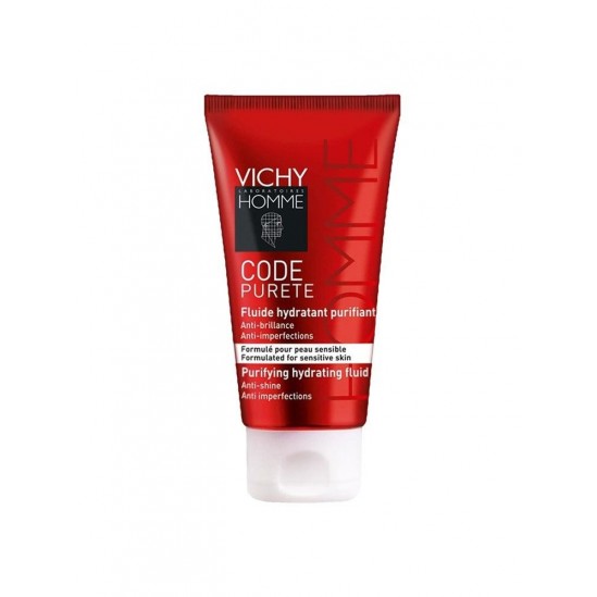 Vichy Homme Code Pureté Fluide Hydratant Purifiant 50ml