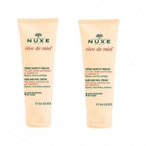 Nuxe Rêve de Miel Crèmes Mains et ongles 2 x75ml