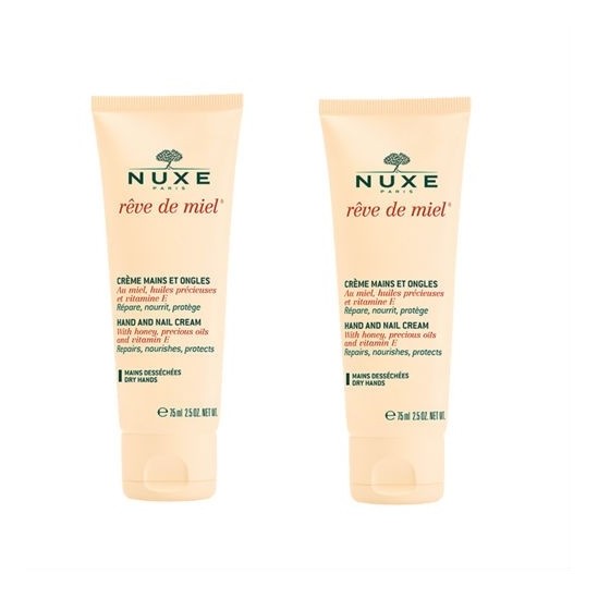 Nuxe Rêve de Miel Crèmes Mains et ongles 2 x75ml