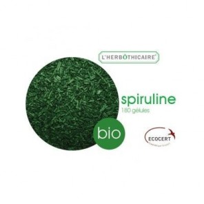 L'Herbôthicaire Spiruline Bio 180 gélules