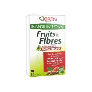 Ortis Fruits & Fibres 30 Comprimés