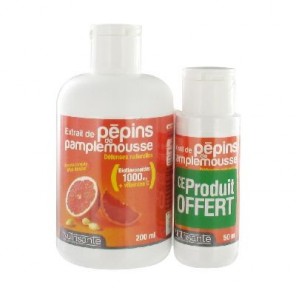 Nutrisanté pépins de pamplemousse 200ml + 1 flacon 50ml OFFERT