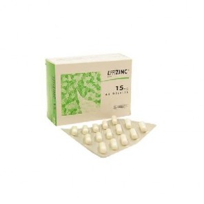 Effizinc 15mg 60 gélules