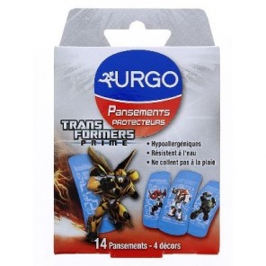 Urgo pansements protecteurs transformers 14 pansements