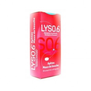 LYSO 6 30 comprimés