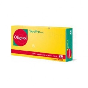 Oligosol Soufre 28 ampoules