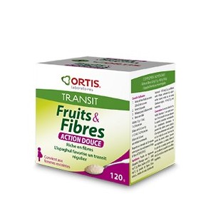 Ortis transit fruits et fibres action douce 120g