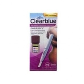 Clearblue tests réactifs du moniteur de contraception 16 unités 2 cycles