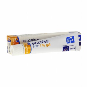 Diclofenac Biogaran 1% gel 50g