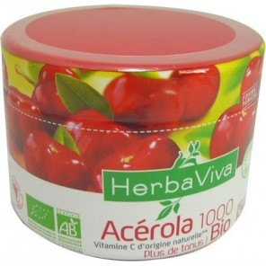 Herba Viva Acerola 1000 Bio 60 Comprimes