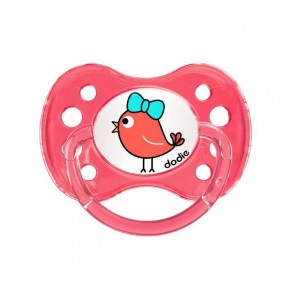 Dodie sucette anatomique silicone collection dessin 6 mois et +