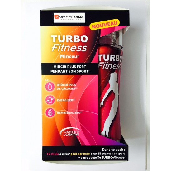 Turbo Fitness Minceur 15 sticks + bouteille