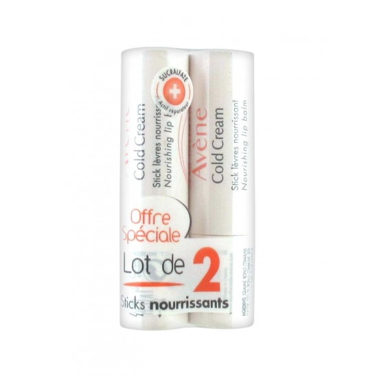 Avène Cold Cream Stick Lèvres lot de 2