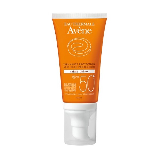 Avène crème solaire très haute protection spf 50+ sans parfum 50ml