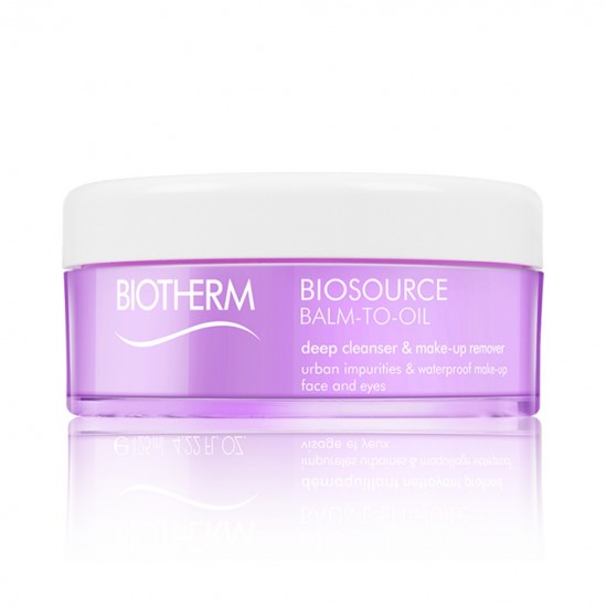 Biotherm Biosource Baume-en-huile Démaquillant nettoyant profond 125ml