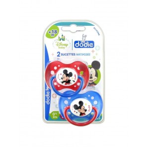 Dodie Disney Baby 2 Sucettes Anatomiques Silicone 18 Mois et +