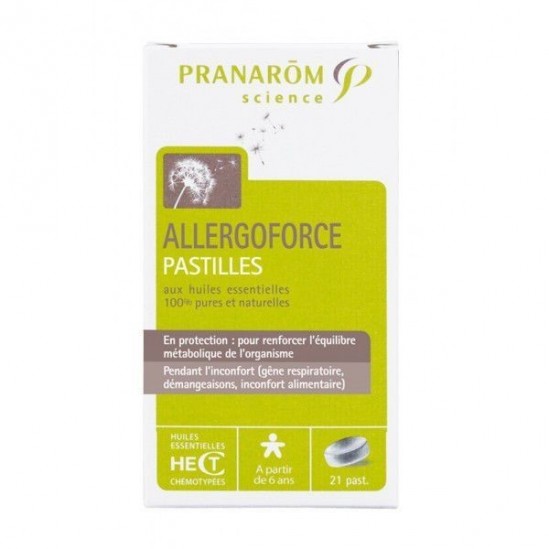 Pranarom Allergoforce 21 pastilles