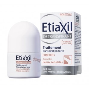 ETIAXIL Détranspirant Peaux sensibles bille 50ml