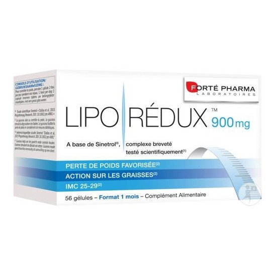 Forté Pharma Liporedux 900mg 56 gélules