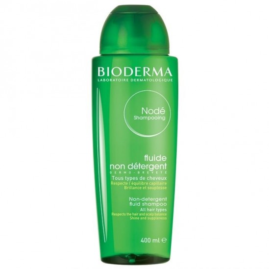  Bioderma Nodé Shampooing Fluide Non Détergent 400 ml