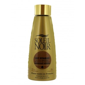 Soleil Noir Lait Vitaminé Bronzage Intense SPF 4 150 ml