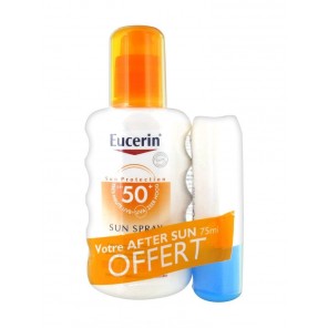 Eucerin Sun Protection Sun Spray SPF 50+ 200 ml + After Sun Lotion 75 ml Offerte 