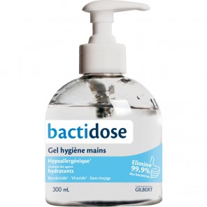 Bactidose Gel hydro 300 ml Non parfumé