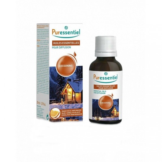 Puressentiel Huile Essentielle pour Diffusion Cocooning 30 ml