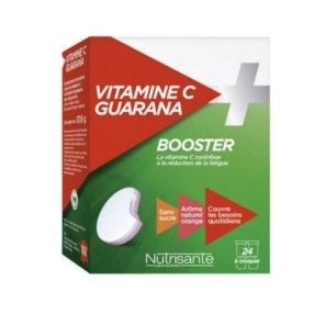 Nutrisante Vitamine C + Guarana 24 Comprimés à Croquer