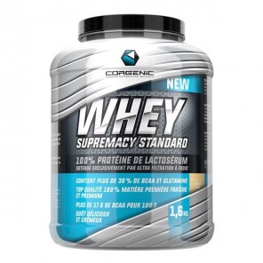 Corgenic whey supermacy fraise 1.6kg