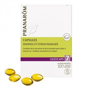 Pranarôm oleocaps 7 sommeil & stress passager 30 capsules