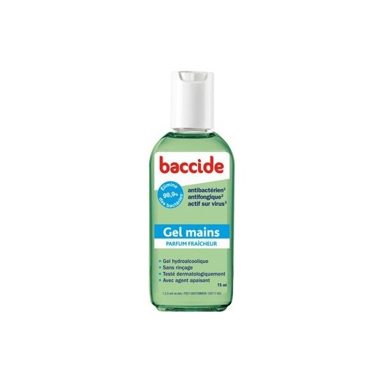 Baccide Gel Mains Hyroalcoolique 75ml