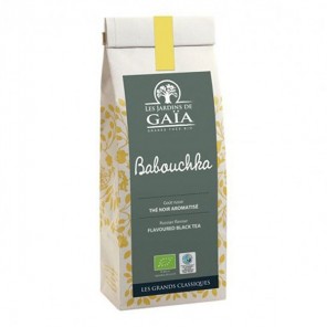 Les jardins de Gaïa the babbouchka thé noir bio 100g