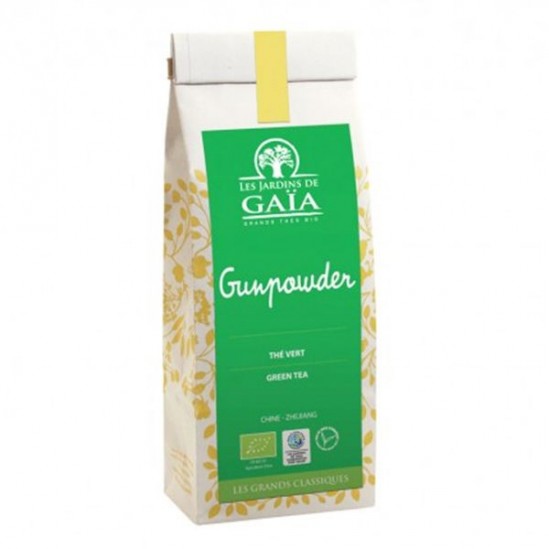 Les jardins de Gaïa thé vert gunpowder 100g