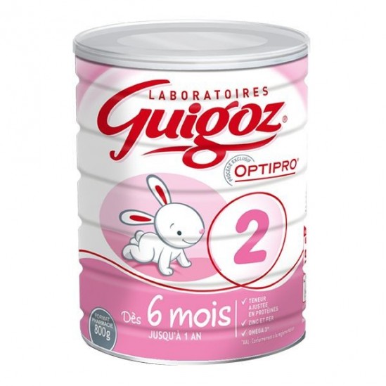 Guigoz 2ème âge boite de 800g