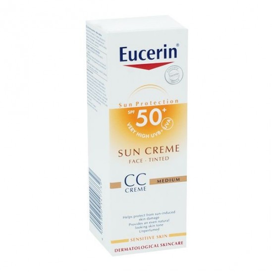 Eucerin sun 50+ cr vis teint 50ml NEW