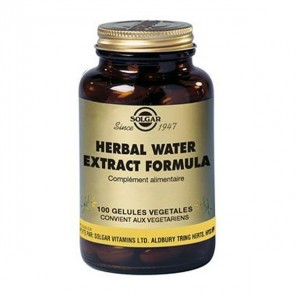 Solgar herbal water extract formula 100 gélules végétales 