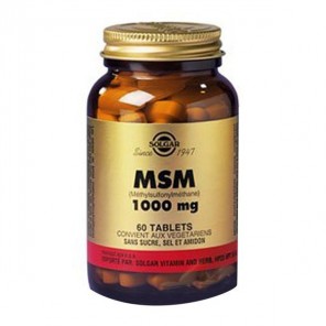 Solgar msm 1000 mg 60 tablets 