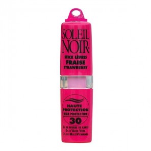 Soleil Noir stick lèvres fraise SPF30 4.5g